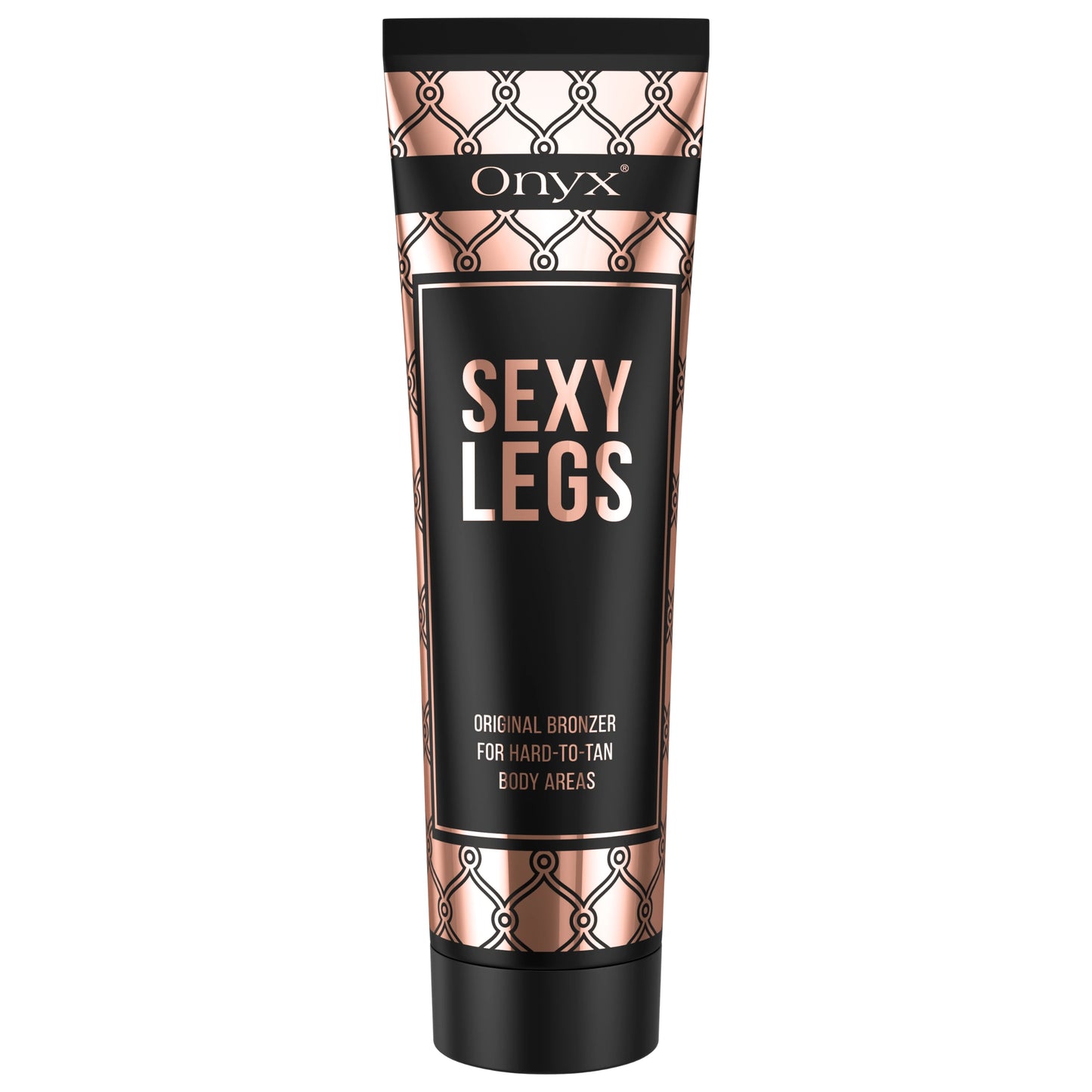 Imagen del producto Onyx Sexy Legs Bronceador con Original Bronzer, especialmente diseñado para zonas difíciles de broncear como las piernas, apto para solárium y uso al aire libre