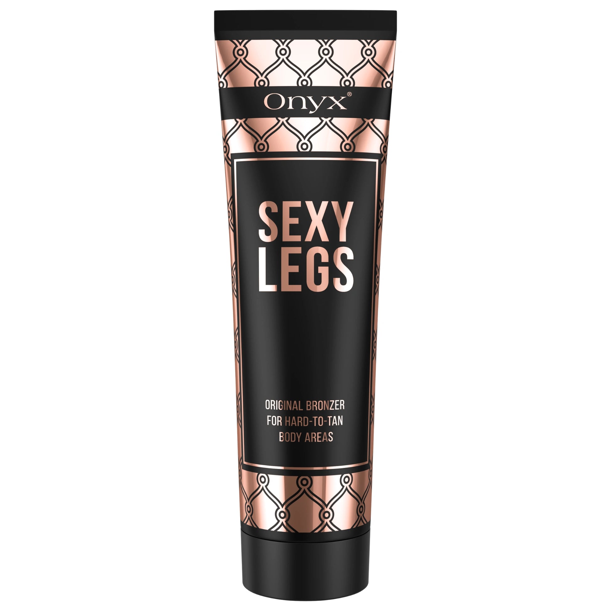 Imagen del producto Onyx Sexy Legs Bronceador con Original Bronzer, especialmente diseñado para zonas difíciles de broncear como las piernas, apto para solárium y uso al aire libre