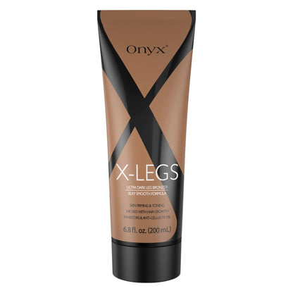 Loción bronceadora Onyx X-LEGS para piernas con gran poder de bronceado, ideal para el solarium