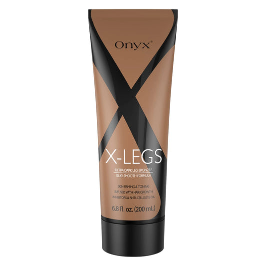 Loción bronceadora Onyx X-LEGS para piernas con gran poder de bronceado, ideal para el solarium